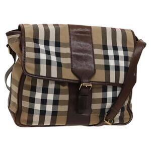 Burberry Check Messenger Bag